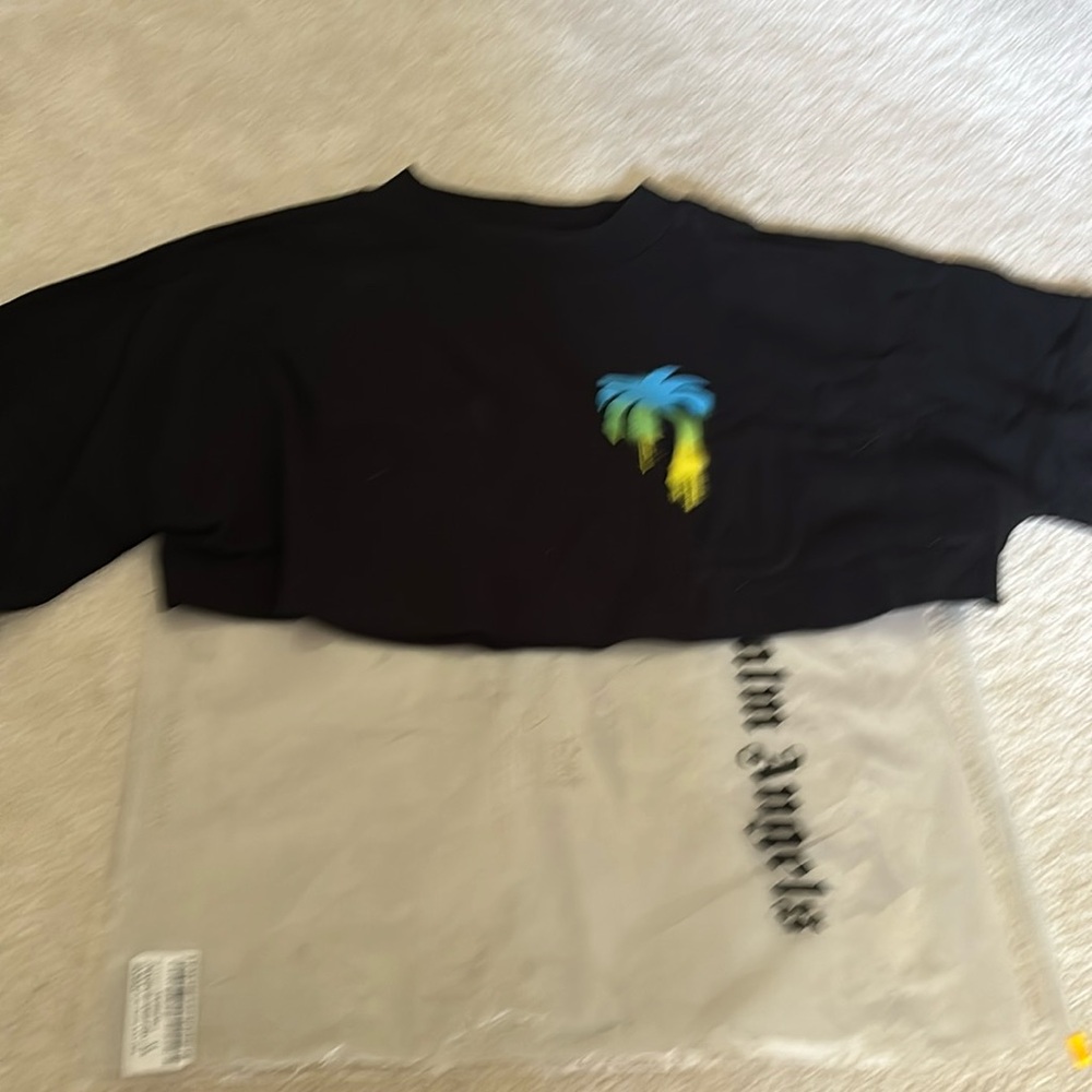 Palm angels crop top